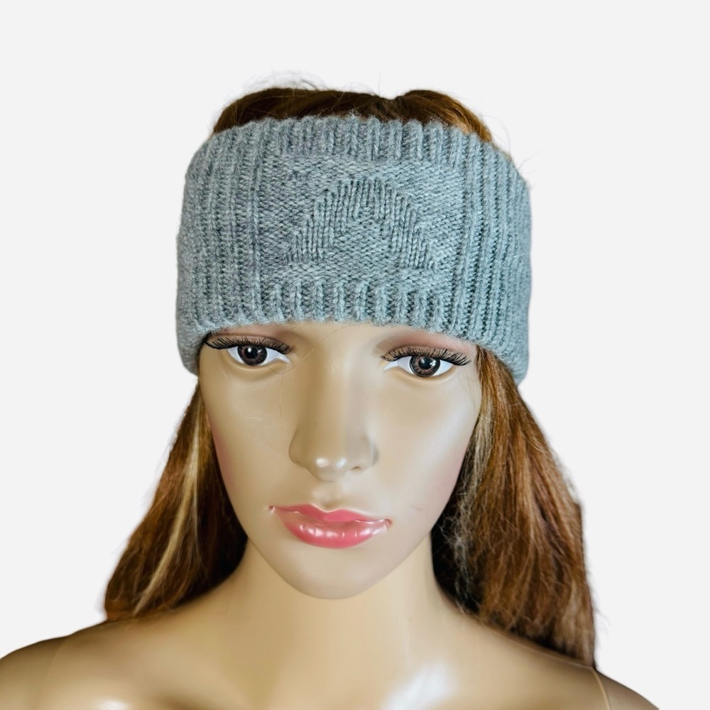 Vince Wool Knit Grey Headband